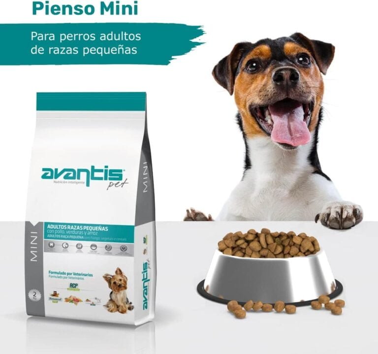 Avantis Pet Mini - Pienso para Perros Adultos de Razas Pequeñas - 2 kg - Comida con Triple Acción Favorece el Sistema Inmune y Digestión - Altamente Digestiva con Pollo, Verduras y Arroz