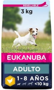 Eukanuba Alimento fresco para perros con pollo para razas pequeñas