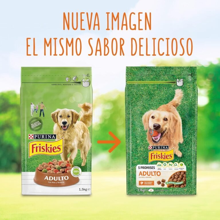 Friskies Purina Pienso para Perro Adulto con Aves y Verduras, saco de 10kg