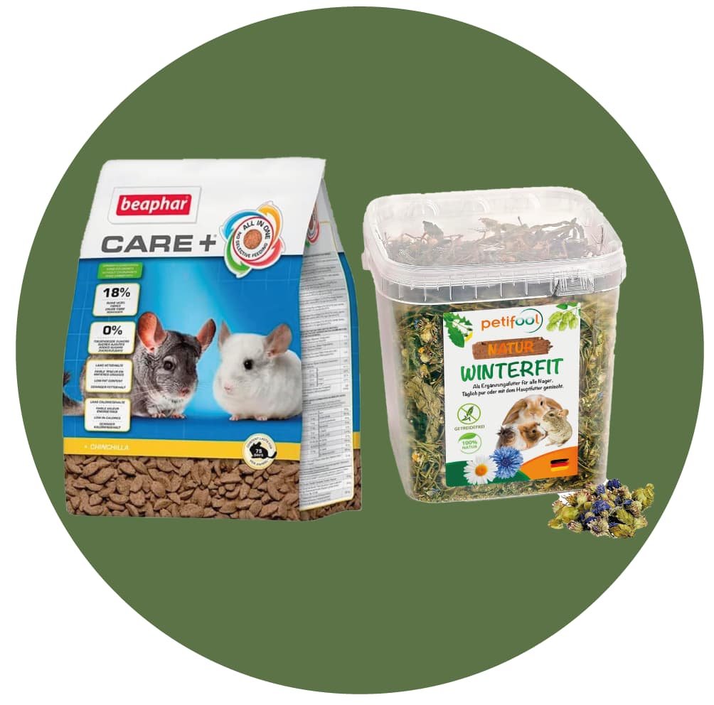 ALIMENTACIÓN PARA CHINCHILLAS