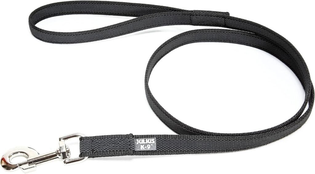 Correa IDC Color & Gray con asa y anillo en D, 20 mm x 2 m, Negro-Gris