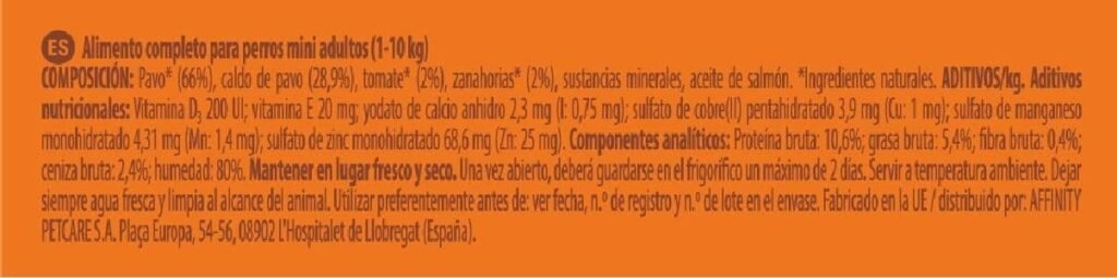 Nature's Variety Original No Grain - Paté para Perros Adultos Mini con Pavo - Caja 8 x 150 g