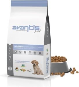 Avantis Pet Puppy - Pienso para Perros Cachorros de Cualquier Raza - 3 kg - Comida Apta para Madres Embarazadas y Lactantes - Altamente Digestiva con Pollo, Verdura y Cereales