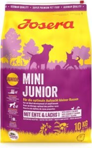 JOSERA MiniJunior (1 x 10 kg) | Comida para Cachorros para Razas pequeñas | para un Desarrollo óptimo | Alimento seco súper Premium para Perros en Crecimiento | 1 Unidad