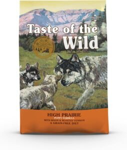 Taste Of The Wild pienso para cachorros con Bisonte y Venado asados 2kg High prairie puppy