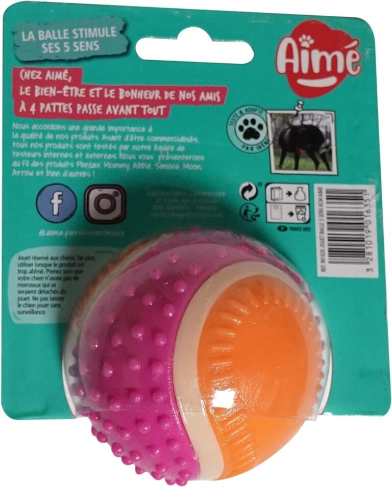 Aimé 901635 Juguete Pelota 5 Sentidos, 6 cm