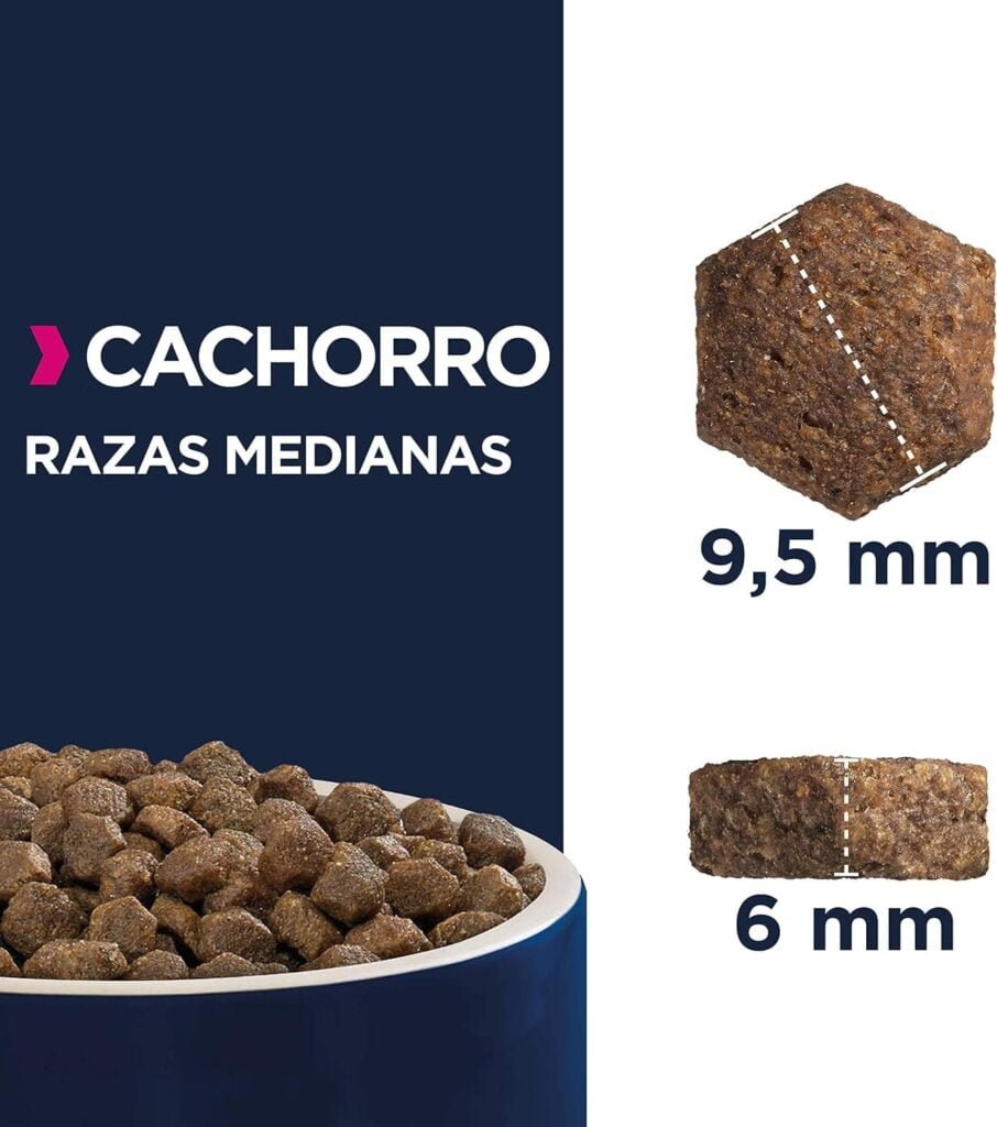 Eukanuba Alimento seco para cachorros de raza mediana, rico en pollo fresco 15 kg