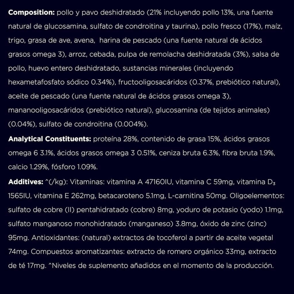 Eukanuba Alimento seco para perros viejos de razas medianas con pollo 15 kg