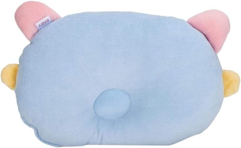 Almohada para mascotas de siesta durmiendo para perros pequeños y gatos, linda de dibujos animados de cerdo, forma de animal, almohada de dormir para gato, perro, para protección de columna cervical