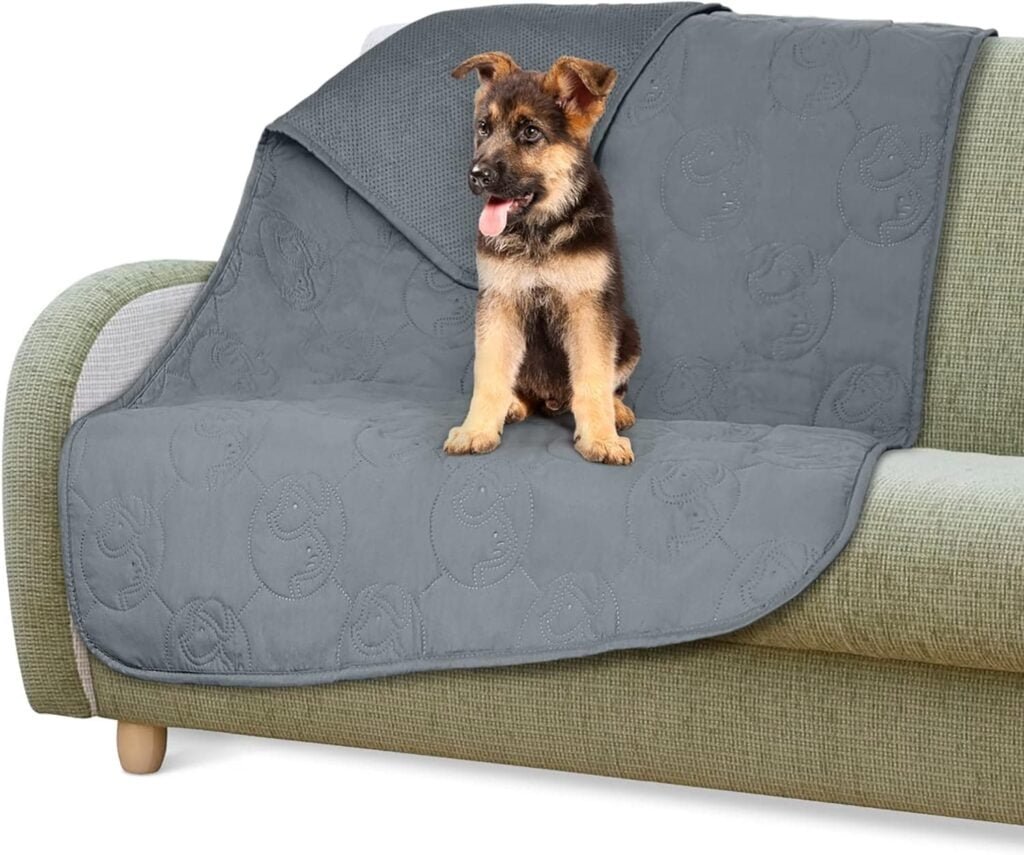 Kritter Planet Manta impermeable para perros Manta a prueba de líquidos para sofá cama Cachorros Gatos Manta Cama Funda protectora para asiento de automóvil Lavable, 125 × 75 cm