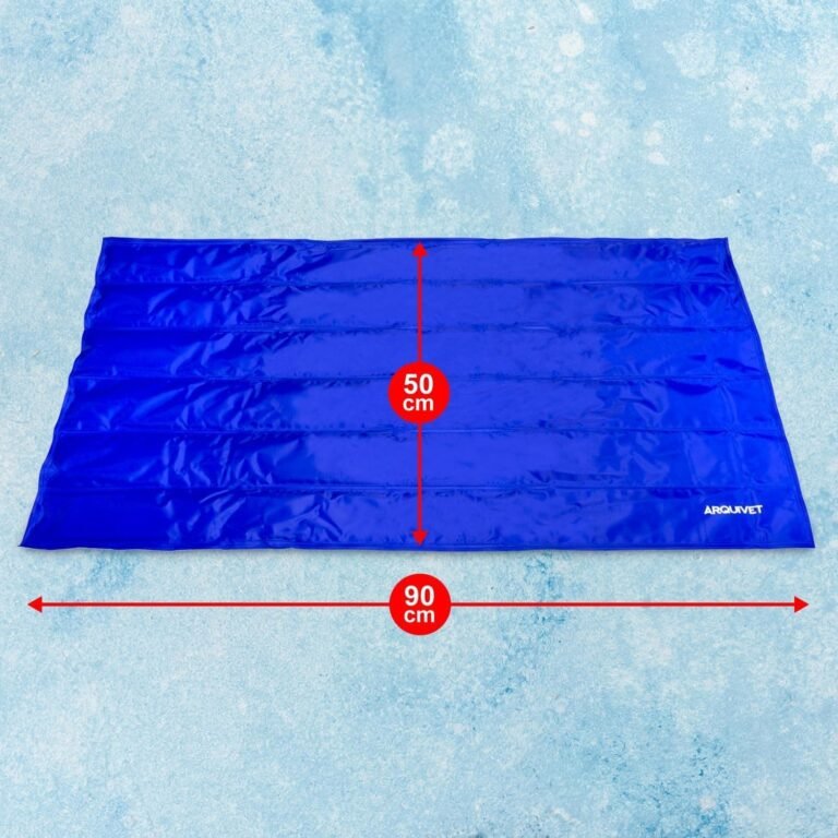 Arquivet- Alfombra refrescante para Perros y Gatos 50x90, Alfombra autorefrigerante, Pet Cooling Mat, Alfombra refrescante para Mascotas