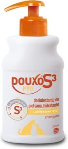 DOUXO S3 Pyo Champú para Perros y Gatos - Higiene - Desinfectante de Piel Sana - Hidratante - Fragancia hipoalergénica - 200ml