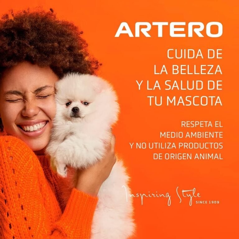 Artero Hidratante. Champú para Perros Que aporta Gran hidratación para Mantener un Perro de Pelo Largo