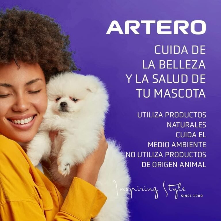 Artero Blanc, Champú para Perros de Pelo Blanco o Negro. (250 ml)