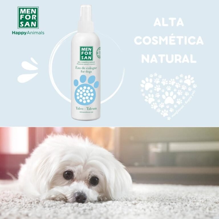 MENFORSAN Agua de Colonia para Perros Talco - 125 ml