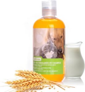 Nobleza – Champú antipulgas para Perros Gatos, Anti-Pulgas y Anti-Acaros - Seguro y no irritante (250ml)