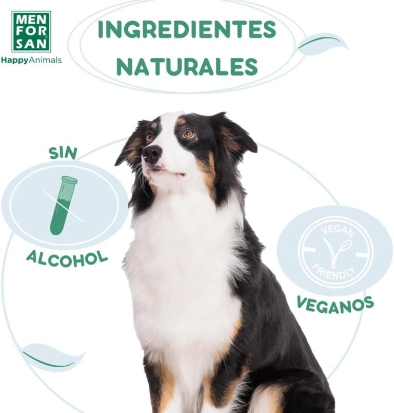 MENFORSAN Agua de Colonia para Perros Talco - 125 ml