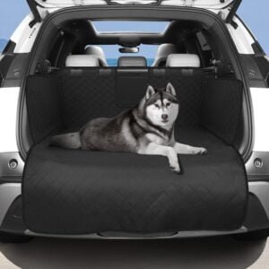 DOBIGER Protector Maletero Coche Perros Universal, Funda Maletero Coche Perros Impermeable, Cubre Maletero Coche Perro para Coche Pequeño Mediano Camión SUV