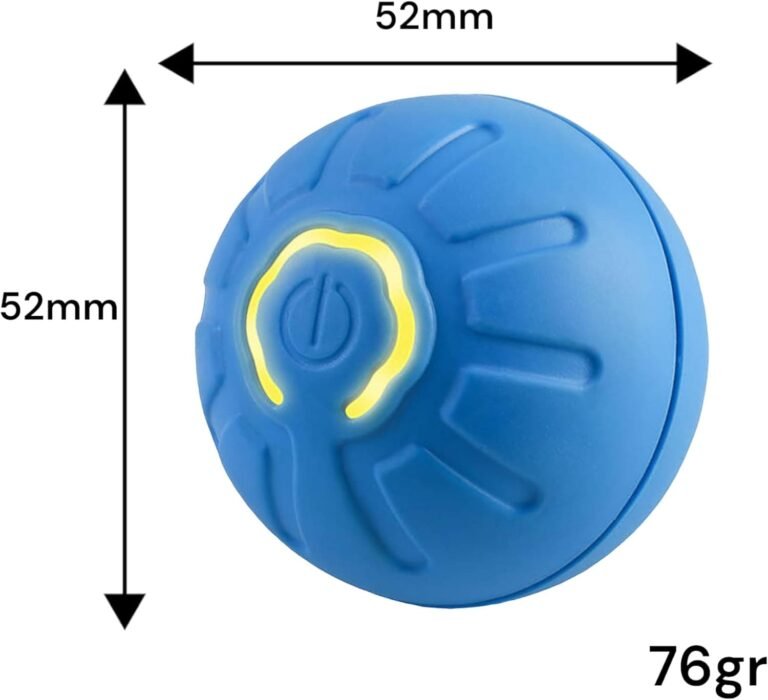 Pelota interativa para mascotas,juguete interactivo perros, juguete interactivo gatos, rodante automática,juguete eléctricos para gatos y perros,juguete con bateria de 200mAh recargable