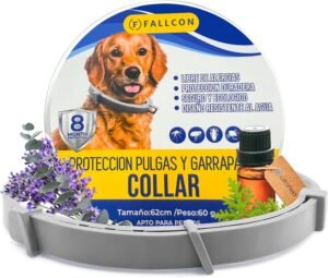 Collar Antiparasitos Perros Natural Repelente Frente a Pulgas