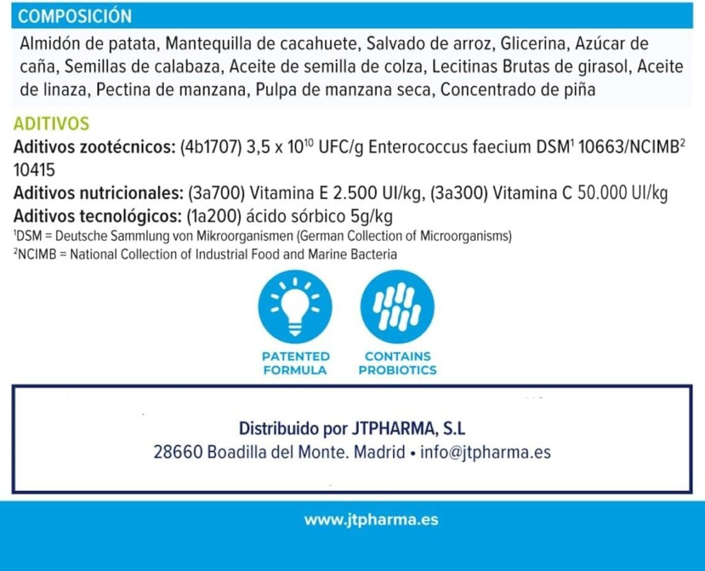 JTPHARMA Glandulex Sacs - 60 Croquetas