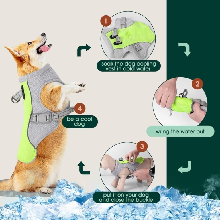 Kuoser Chaleco de Enfriamiento para Perros