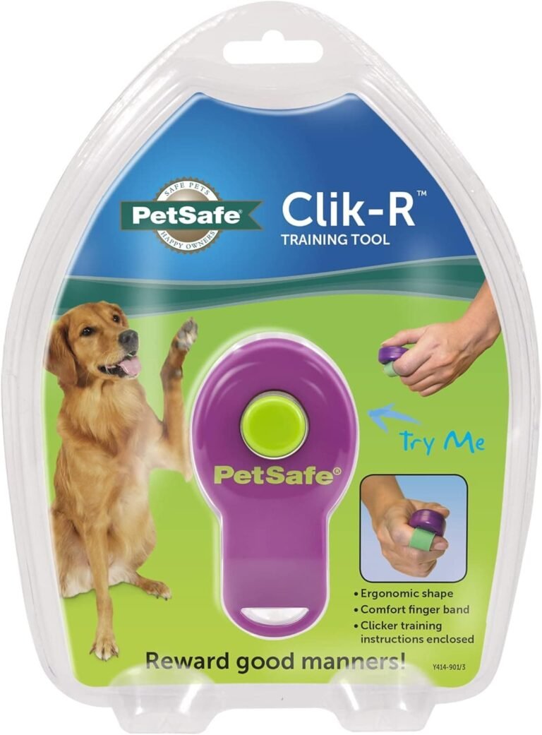 PetSafe Click-R - Mando de Adiestramiento para Perros, Refuerza el Comportamiento Positivo, Entrenamiento con Recompensa