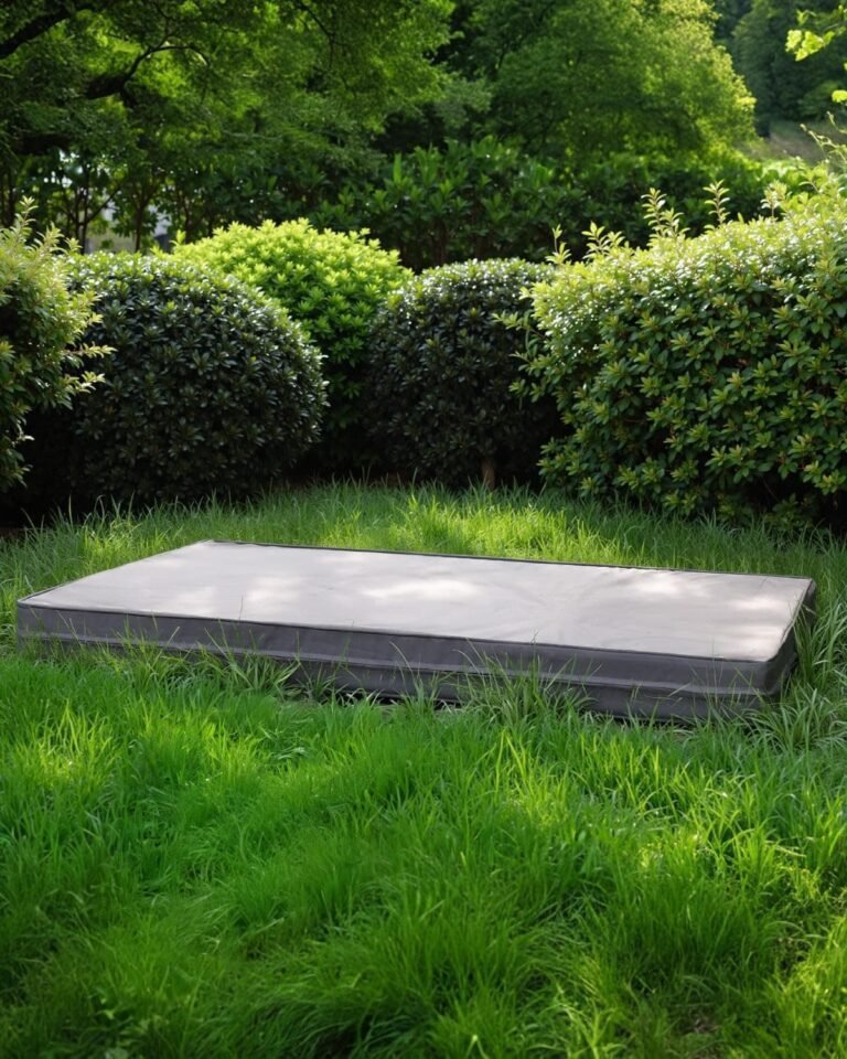 Favodormir Ortopédica Cama Perros Grande Impermeable,Doble Cara De Cuero Sintético,Colchón Perro,Dog Bed,Funda Extraíble Lavable,Colchoneta,Gris,104x68x8cm