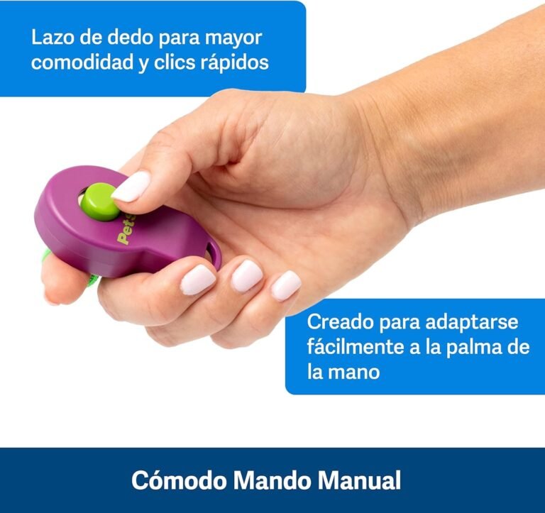 PetSafe Click-R - Mando de Adiestramiento para Perros, Refuerza el Comportamiento Positivo, Entrenamiento con Recompensa